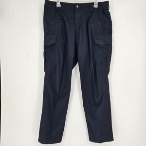 5.11 Tactical Pants Mens 36 x 30 Utility‎ Dark Blue Ripstop Workwear Security